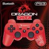 Геймпад беспроводной Dragon Shock Bluetooth Controller Красный (PS3) 