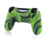 Защитный силиконовый чехол Controller Silicon Case для геймпада Sony Dualshock 4 Wireless Controller (Камуфляж Черный/Зеленый) (PS4) 