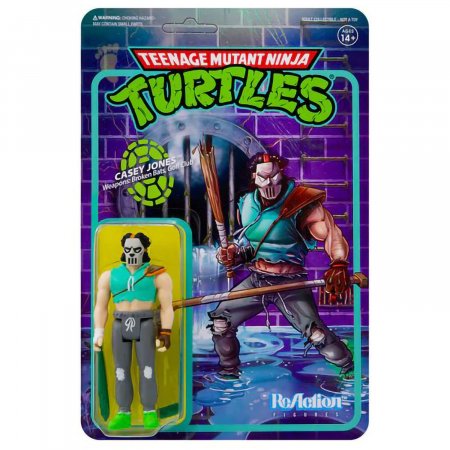   Super7 ReAction figures:   (Casey Jones) -  3 (Teenage Mutant Ninja Turtles W3 (TMNT W3)) (TMNTW03-CYJ01) 9,5 