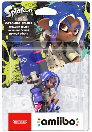 Amiibo: Интерактивная фигурка Октолинг (Octoling) (коллекция Splatoon) от Nintendo Switch