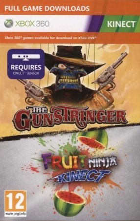 The GunStringer + Fruit Ninja  Kinect    (Xbox 360)