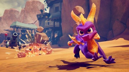 Игра Spyro Reignited Trilogy (Спайро Трилогия) (PS4) USED Б/У Playstation 4