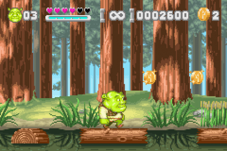 :    (Shrek: Hassle At The Castle)   (GBA)  Game boy