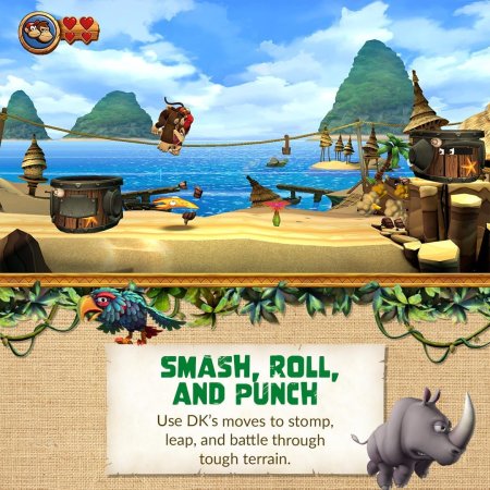 игра Donkey Kong Country Returns HD (Switch) для Nintendo Switch