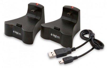  Chargepad: 2   + USB  (Mini USB) (PS3)