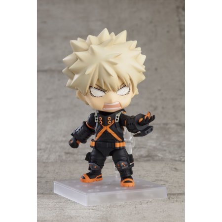 Фигурка Good Smile Company Nendoroid: Кацуки Бакуго (Katsuki Bakugo Stealth Suit Ver.) Моя Геройская Академия (My Hero Academia) (4580590126107) 10 см  