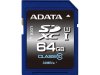 SDXC Карта памяти 64GB A-Data Class 10 UHS-I 30 Mb/s (PC)