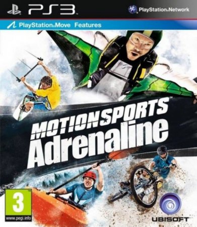   MotionSports  (Adrenaline)   PS Move (PS3) USED /  Sony Playstation 3