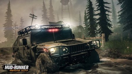  Spintires: MudRunner American Wilds   (PS4) Playstation 4