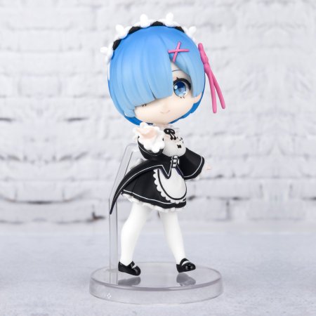 Фигурка BANDAI Tamashii Nations Figuarts mini: Рем (Rem) Жизнь с нуля в альтернативном мире (Re:Zero Starting Life in Another World) (612601) 9 см 