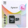 MicroSD Карта памяти 8GB Apacer Class 10 UHS-I (R/W 30/10 MB/s) с адаптером SD (PC)