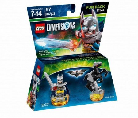 LEGO Dimensions Fun Pack Excalibur Batman Movie (Excalibur Batman, Bionic Steed) 