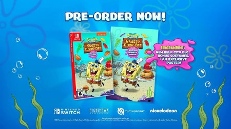  SpongeBob SquarePants: Krusty Cook-Off Extra Krusty Edition (   :     )   (Switch)  Nintendo Switch