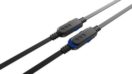  Проводная стереогарнитура для стереозвука и чата (HS-1 Stereo Messenger Headset Gioteck) (PS4) 