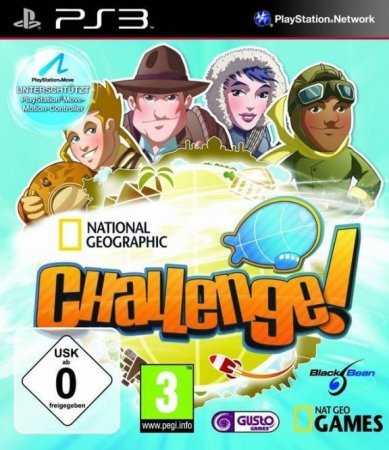   National Geographic Challenge!   PlayStation Move (PS3)  Sony Playstation 3