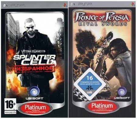  Tom Clancy's Splinter Cell:  + Prince of Persia Rival Swords ( ) (PSP) 