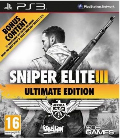   Sniper Elite 3 (III) Ultimate Edition   (PS3)  Sony Playstation 3