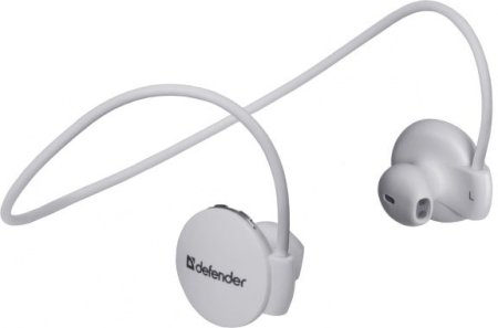 Гарнитура DEFENDER FreeMotion B611 Bluetooth, белая (PC)