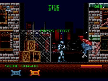 Коллекционный сборник 2 в 1 Робокоп (RoboCop) (16BC-011) Русская Версия (16 bit) 
