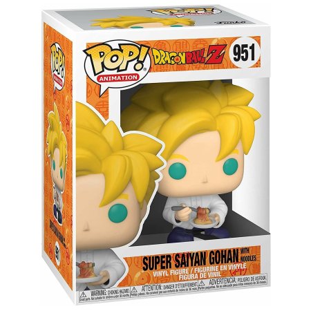 фигурки Фигурка Funko POP! Animation: Гохан с лапшой (Gohan w/Noodles) Драгон Болл Зеро С9 СС (Dragon Ball Zero Z S9 SS) ((951) 48665) 9,5 см