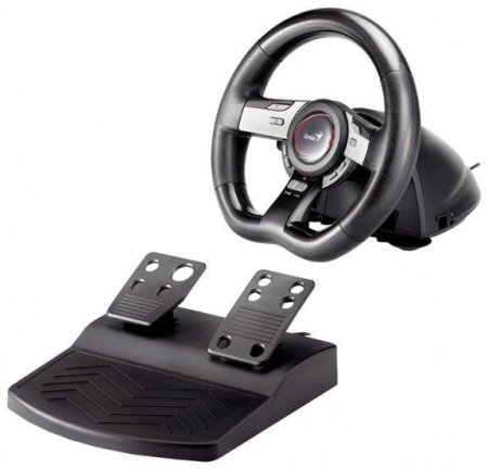 Руль с педалями Genius Speed Wheel 5 Pro (PS3)