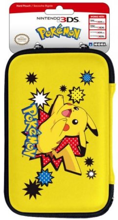 Купить Сумка твердая Hori Hard Pouch PIKACHU (Nintendo 3DS) на 3DS