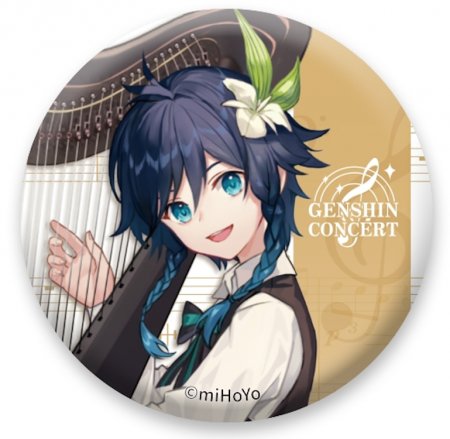  Genshin Impact Concert Melodies of an Endless Journey Can Badge:  (Venti)   (Genshin Impact) (6974096537112) 6 