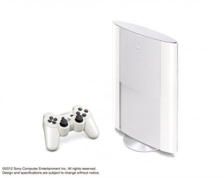   Sony PlayStation 3 Super Slim (500 Gb) Rus White +    Sony PS3