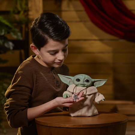  Игрушка интерактивная Hasbro: Дитя (The Child) Звездные войны: Мандалорец (Star Wars: Mandalorian) (F11195L0) 19 см