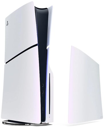 Съемные боковые панели для игровой приставки Sony PlayStation 5 Slim с дисководом Перламутр (Chroma Pearl) (CFI-ZCS2) (590255) (PS5) Оригинал