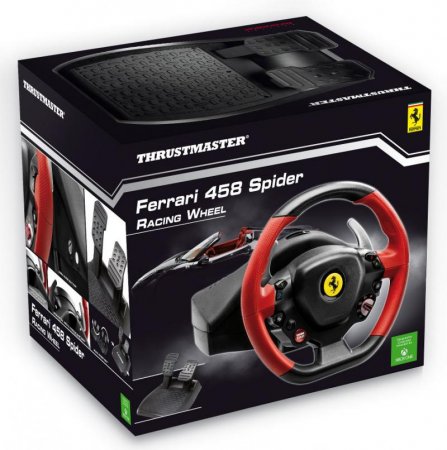    Thrustmaster Ferrari 458 Spider Racing Wheel (THR21) Xbox One 