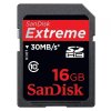 SDXC Карта памяти 16GB Sandisk Class 10 Extreme UHS-I (PC) 
