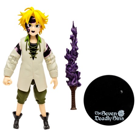 Подвижная фигурка McFarlane Toys: Мелиодас (Режим Демона) (Melodas (Demon Mode)) Семь смертных грехов ВВ 2 (The Seven Deadly Sins Wv2) (0787926128178) 18 см Персонажи игр