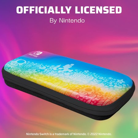 Сумка для аксессуаров и консоли PDP Travel Case Mario Star Spectrum (070403) (Slim Size) (Switch/OLED/Lite)