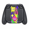 Чехол-сумка для N-Switch + чехол для картриджей + крепление-геймпад для контроллеров Joy-Con + накладки на стики Splatoon 2 Deluxe splat pack HORI (NSW-049U) (Swich)