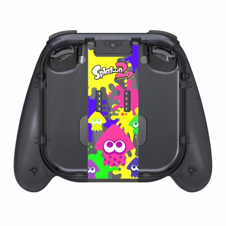 Чехол-сумка для N-Switch + чехол для картриджей + крепление-геймпад для контроллеров Joy-Con + накладки на стики Splatoon 2 Deluxe splat pack HORI (NSW-049U) (Swich)