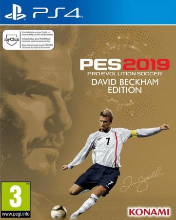  Pro Evolution Soccer 2019 (PES 2019). David Beckham Edition (PS4) Playstation 4