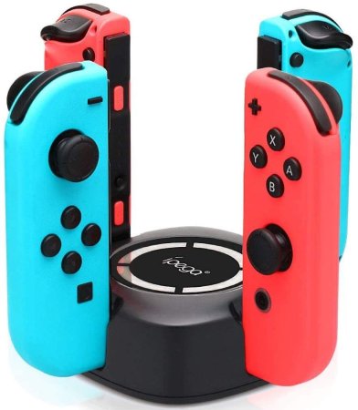Зарядная станция для 4-х контроллеров Joy-Con iPega (PG-9177) (Switch)