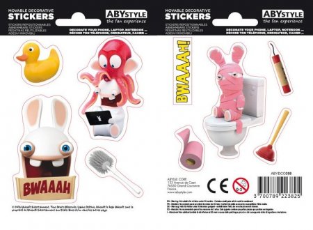   ABYstyle:   (Raving Rabbids) (Lapins Cretins) (ABYDCO358)