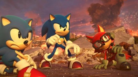 Игра Sonic Forces + Sonic Mania Plus Русская Версия (PS4) Playstation 4