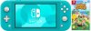 Игровая приставка Nintendo Switch Lite Бирюзовый + игра Animal Crossing: New Horizons + NSO (3 месяца индивидуального членства)
