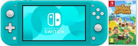   Nintendo Switch Lite  +  Animal Crossing: New Horizons + NSO (3   )