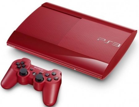   Sony PlayStation 3 Super Slim (500 Gb) Red () Sony PS3
