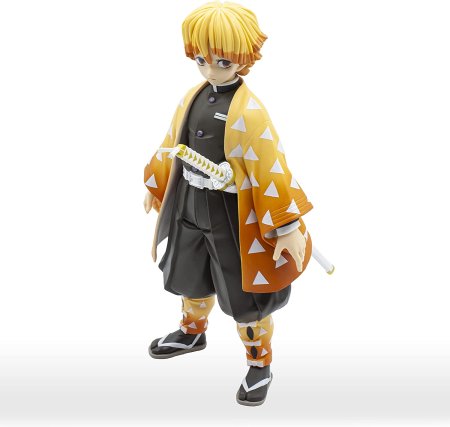 Фигурка Banpresto Grandista: Зеницу Агацума (Zenitsu Agatsuma) Клинок, рассекающий демонов: Кимэцу но Яиба (Demon Slayer: Kimetsu no Yaiba) (BP17740P) 16 см