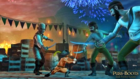 Купить игру Кот в сапогах (Puss in Boots) с поддержкой PlayStation Move (PS3) для Sony Playstation 3