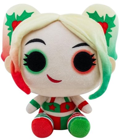 Фигурка плюшевая Funko Plush: Харли Квинн с Молотком (Holly Quinn with Mallet) ДиСи: Праздники (DC: Holiday) (51065) 18 см
