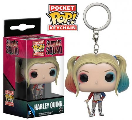   Funko Pocket POP! Keychain:   (Harley Quinn)   (Suicide Squad) (9357-PDQ) 4 