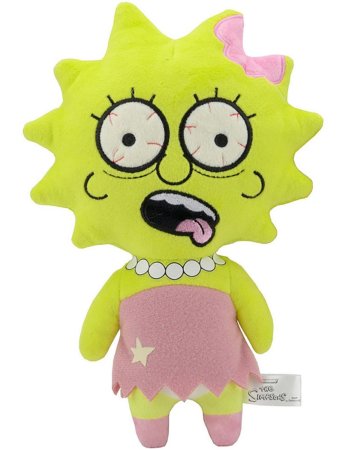 Мягкая игрушка Kidrobot: Зомби Лиса (Zombie Lisa) Симпсоны (The Simpsons) 20 см