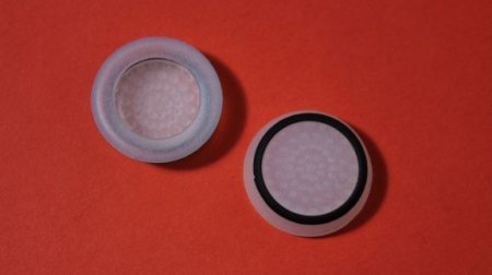 Накладки на стики геймпада Cover for Stick Silicon 2 in 1 Кант White/Black