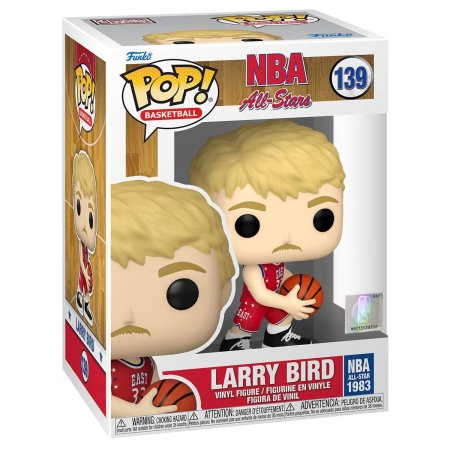 фигурки Фигурка Funko POP! NBA: Ларри Бёрд в красной форме (Larry Bird (Red All-Star Uni 1983)) Все звезды НБА (NBA All Stars) (59372) 9,5 см